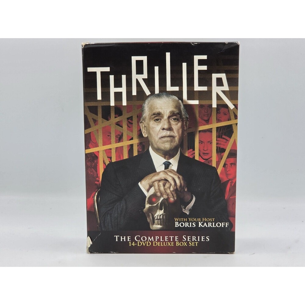 Thriller: The Complete Series (DVD, 2010, 14-Disc Set) Boris Karloff - Great